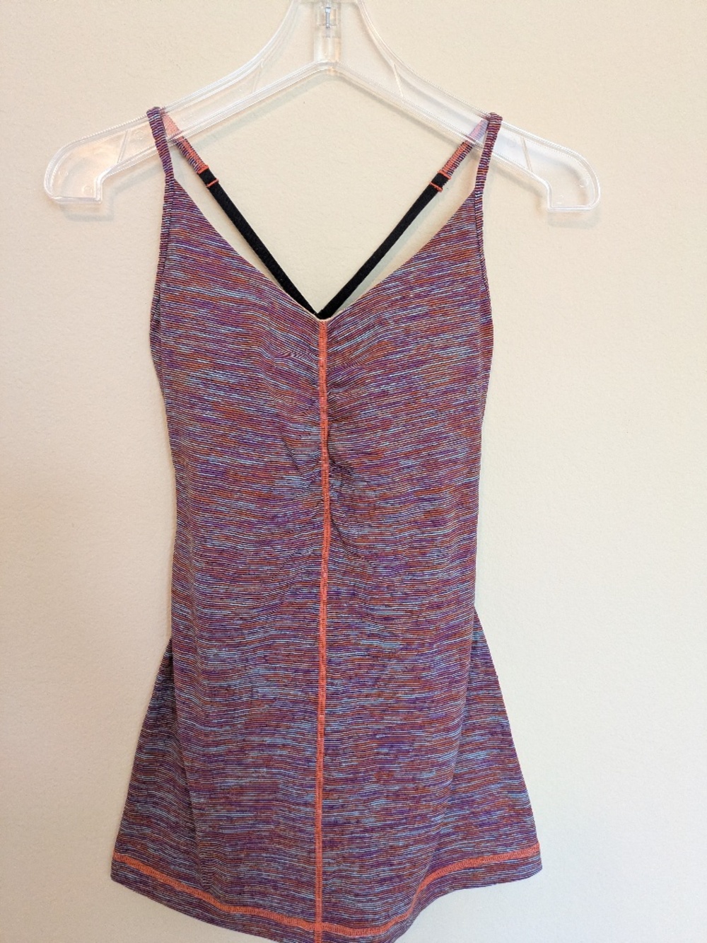 Lululemon Open Your Heart Tank Wee Are From Space Black March Multi
